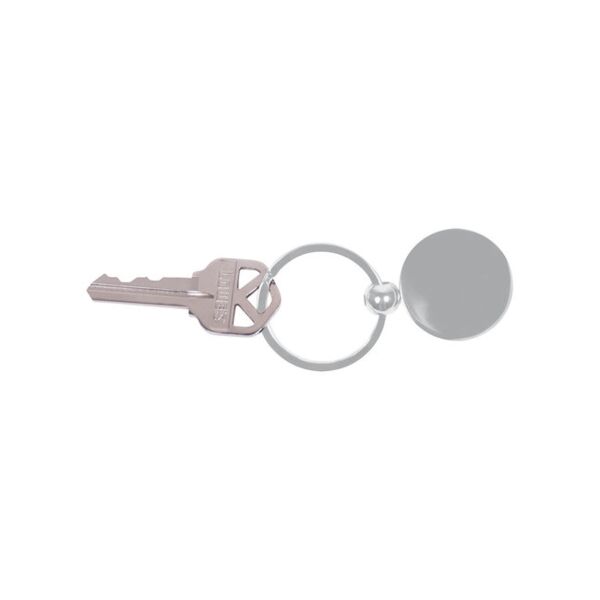 Round Metal Keychain Thumbnail