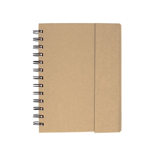 Spiral Notebook With Sticky Notes & Pen 5.75" X 7.25" Thumbnail