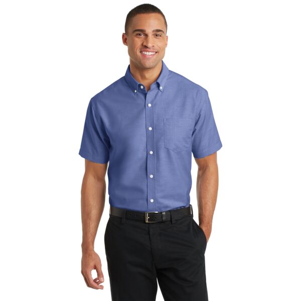 Short Sleeve SuperPro  Oxford Shirt Thumbnail